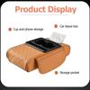 Car Armrest Cushion,5-In-1 Center Console Cover With 2 Storage Bags Cup Holder, Tissue Box Slot, Phone Slot For Sedans, Car Accessories Interior