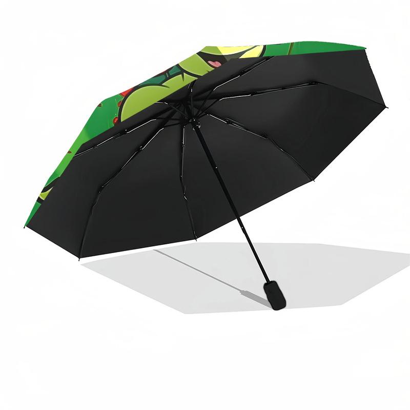 1pc Turtles, Ninja Auto Cute Personality Umbrella | Portable Foldable 8-Rib, Cute Halloween & Christmas Gift for Outdoor, Casual Accessory, Durable Ca