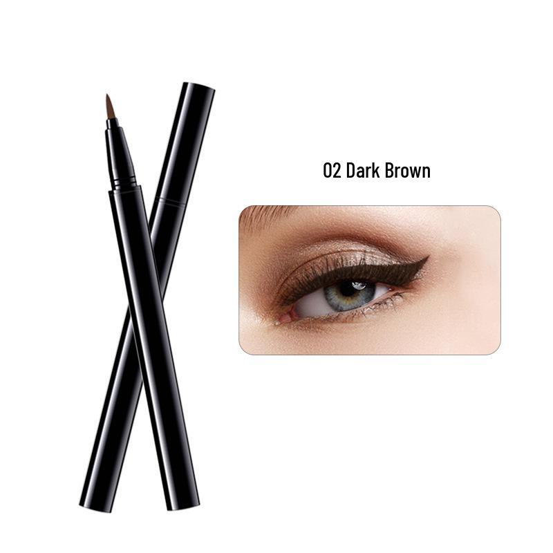 No-Logo Quick-Dry Colored Eyeliner Pen: Long-Lasting, Waterproof, Sweatproof, and Smudge-Proof.