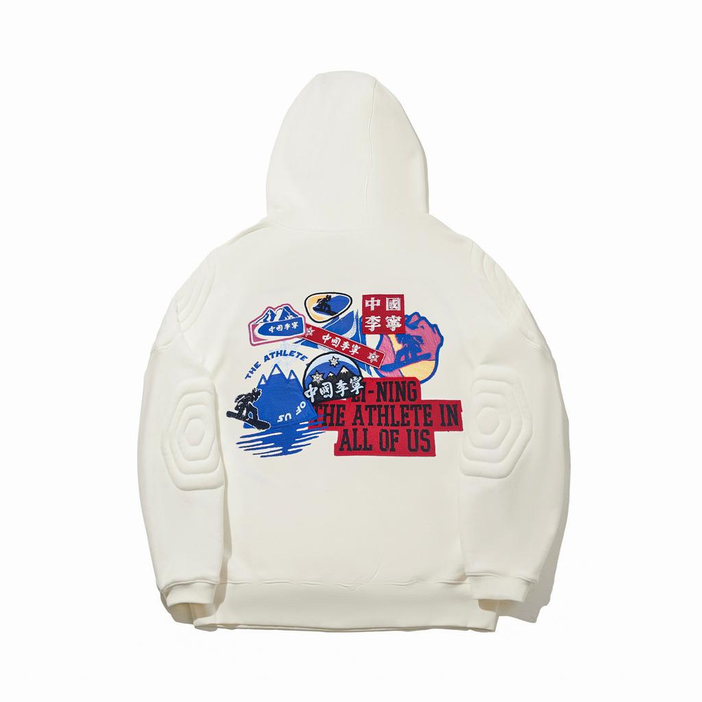 Li Ning Milan Fashion Week Show Casual Hoodie Men hoodies AWDW661-1