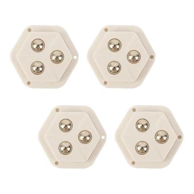 4Pcs Swivel Caster Bins Bottom Pulley Starke Last Lager Paste Typ Rollen