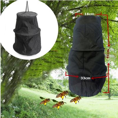 Black 3 Layers Beekeeping Tools Bee Cage To Catch With Bees Wild Recruit 410mm