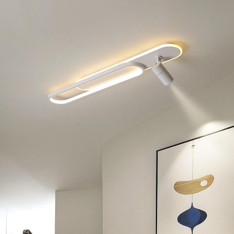 Modern Minimalist LED Ceiling Lamp with Spotlights Indoor Home Living Room Dining Room Bedroom Decorative Lighting