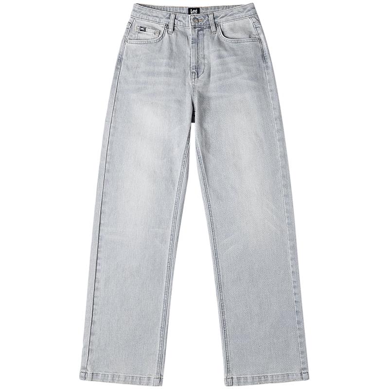 Lee Women s 429 Standard Mid-Rise Straight-Leg Light Blue Jeans 28