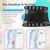 Durable And Safe 1Pcs Back Braces For Work With 5 Staysbreathable Back Support Belt For Men Womenanti-Skid Lumbar Support Belt With Mesh