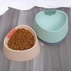 Cartoon Pet Food Bowl Strawberry Pattern Non-slip Anti-overturning Kitten Feeding Bowl Feeder Pet Supplies