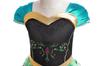 Dressy Daisy Kids' Birthday Snow Princess Green Coronation Gown, Halloween and Christmas Costume for Ages 2-3, Includes Gloves, Heart Tiara, Magic Wan