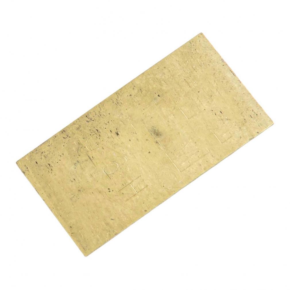 Soldering Sheet Silver 40x19mmx0.5mm Forming Stamping