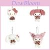 Lovely Kuromi Meledy Yuge Gugu Plush Toy Hanging Pendant Japanese Cartoon Bag Decoration Gift