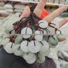 Tianshan Jade Safety Buckle Pendant for Men and Women - Emerald Color