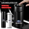 500ml Smart Thermo Mug Filter Coffee Drink Flask Temperature Display For Forester Crosstrek Outback Impreza Tribeca Ascent Legacy Levorg Mpreza