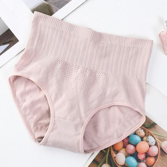 Trendy Lady Briefs Breathable Anti-septic Solid Color Comfortable Wear Elastic Women Panties Inner Wear Clothes