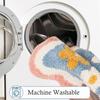 Imitation Cashmere Floor Mats Bathroom Cartoon Absorbent Foot Mats Entrance Easy To Care Door Mats