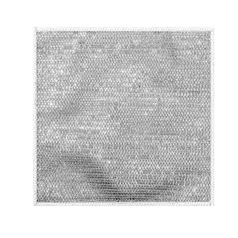 

Steel wire dishcloth, kitchen cleaning, brush pot, dishwashing artifact, double-sided silver wire rag, to remove grease stains 5pcs светло-серый