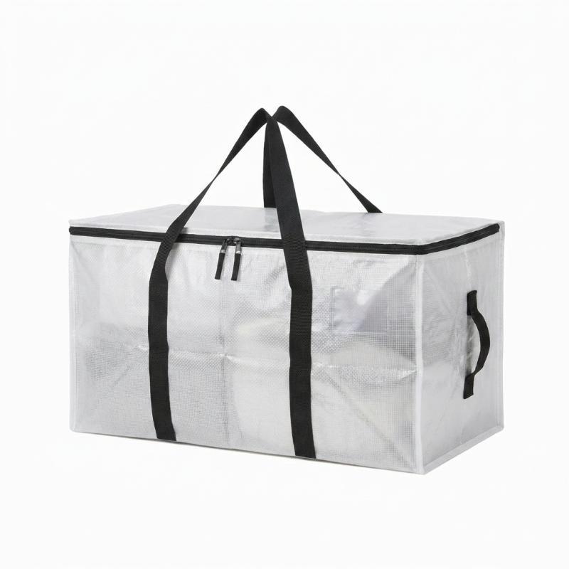 Large Capacity Quilt Storage Bag Transparent Quilt Clothes Sorting Bag Luggage Moving Packaging Bag Special Artifact