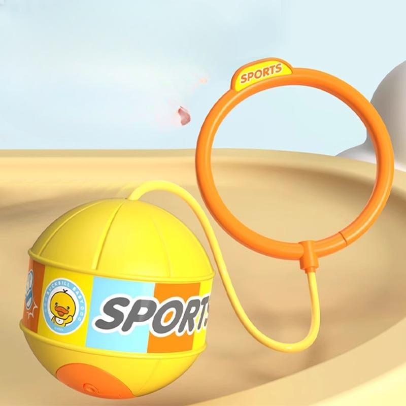 Children's Toys: Jumping Balls FlashingSwinging Bouncing Balls Glowing Elastic BallsFoot RingsFoot Loops Bouncing Sports