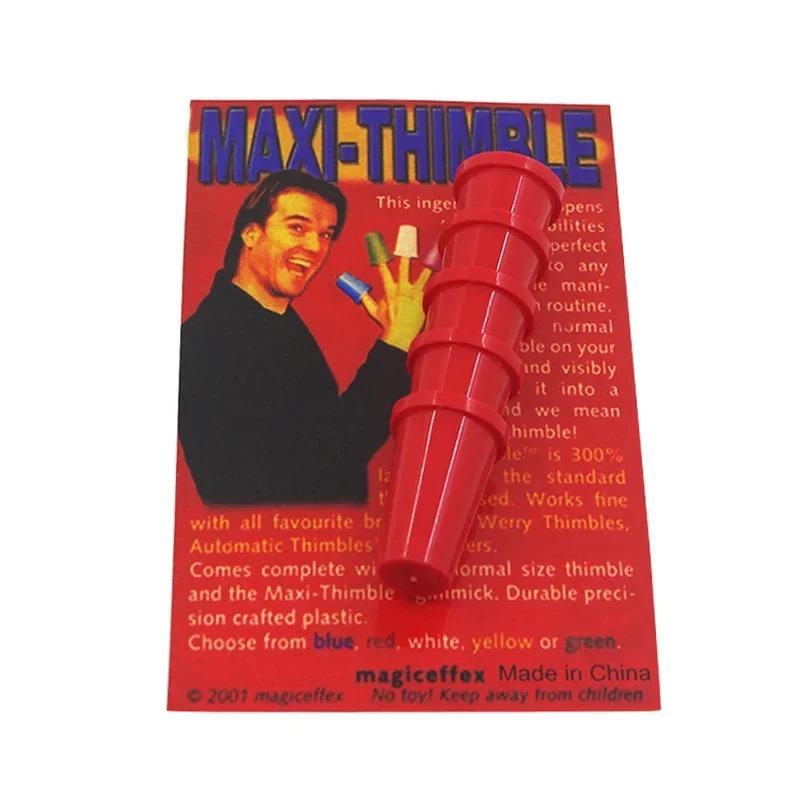 10 Thimbles Magic (6 Colors) Magic Tricks Vanish Penetration Production Effect Magia Accessories Close Up Illusions Gimmick Prop