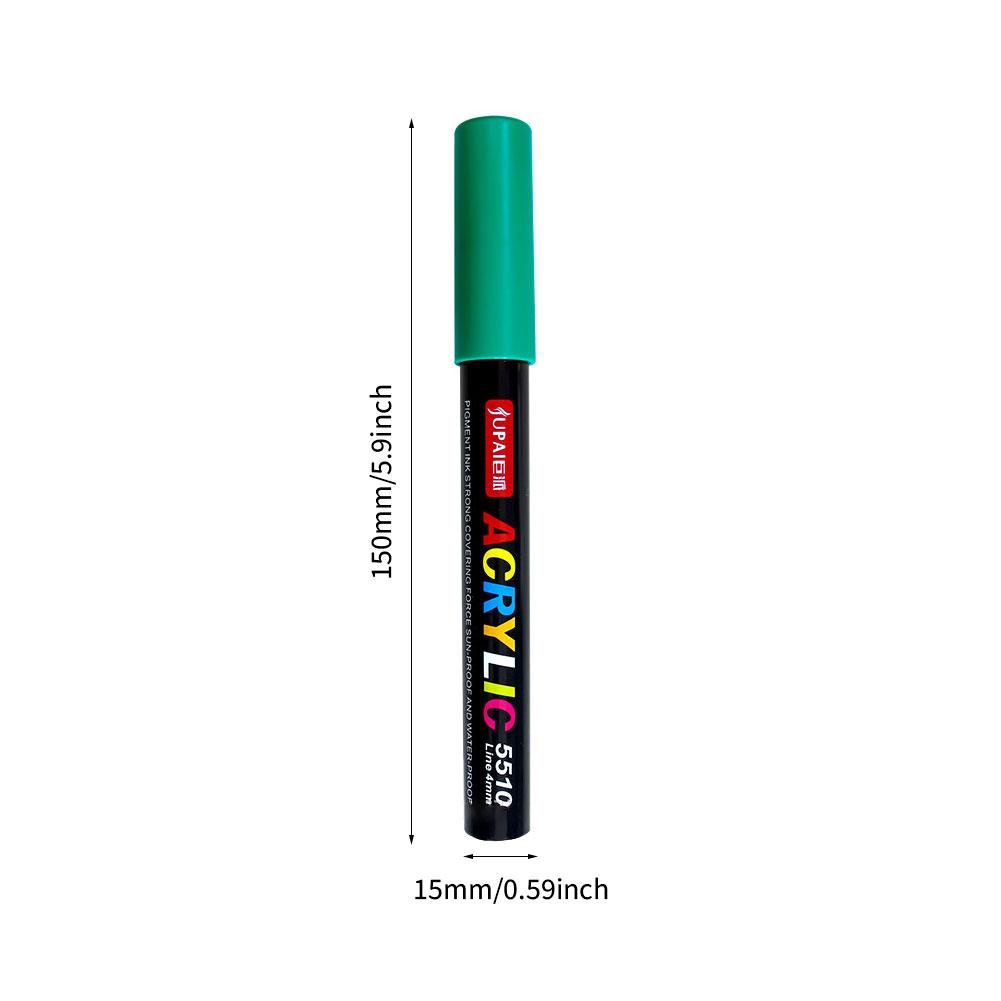 Sketching Marker Set Double Head Acrylic Paint Pens Dual Brush Set for Calligraphy Painting Drawing DIY Graffiti Art Supplies