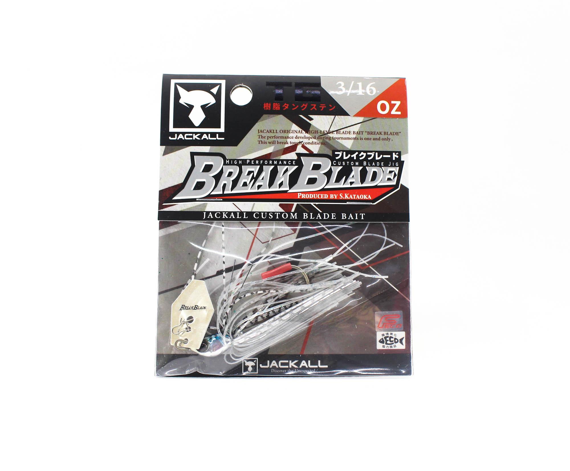 

Jackall Break B Jig 3/16 oz Sinking Lure Horogram Silver (3910)