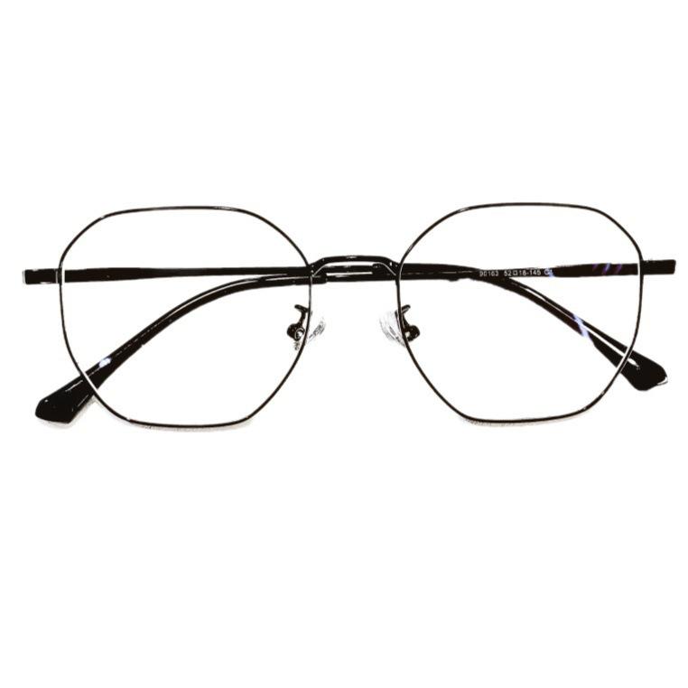 Ultra-Light Polygonal Myopia Glasses Frame For Men Without Makeup, Round Face And Versatile Glasses Frame For Women Can Be Matched With Myopia 48051