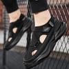Mode Herren Sandalen Mesh Atmungsaktiv Lässige Sandalen Rutschfest Strand Sandale Designer Plateau Sandalen für Herren Sportschuhe Sandalias Hombre