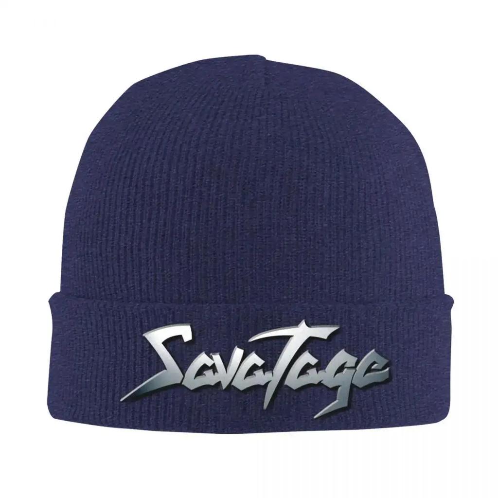 Savatage Band Slouchy Beanie For Unisex Warm Bonnet Knitted Hat