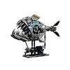 Assembly Mechanical Piranha Building Block Children Toy With Luminous Function