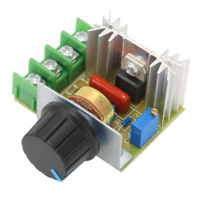 Modulo Regolatore di Tensione Controller Scheda di Controllo Regolabile 220V 2000W per Velocità di Illuminazione