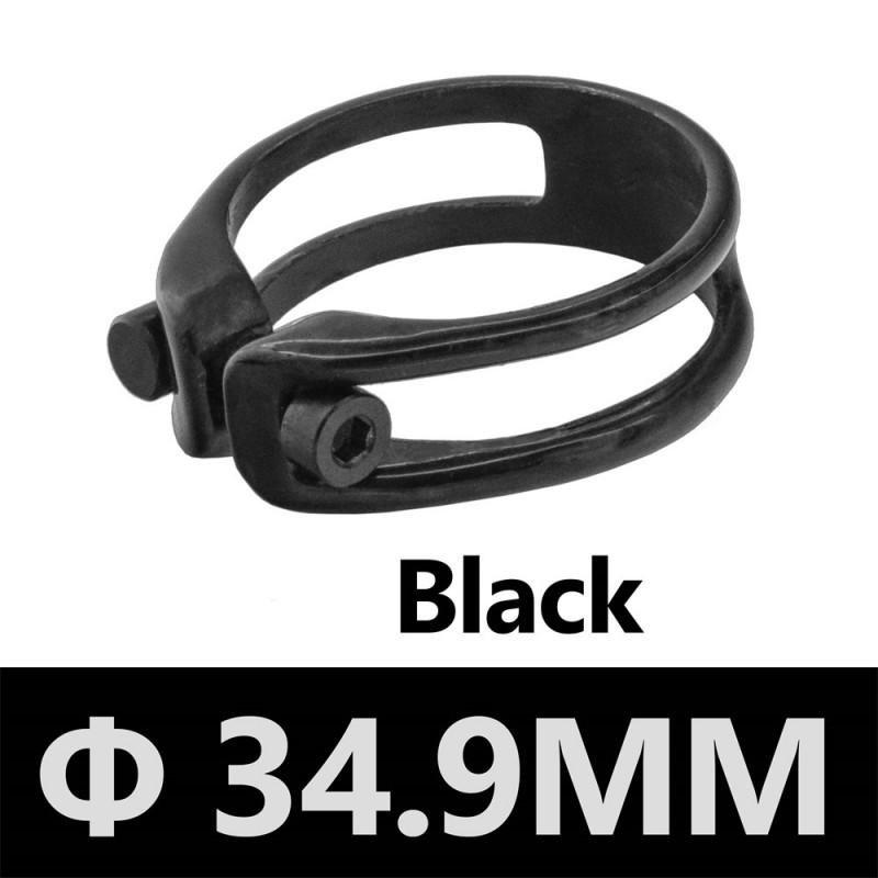 Ultra-light 6g Carbon Fiber Bike Seat Clamp Road Mountain Post Collar Cycling Parts