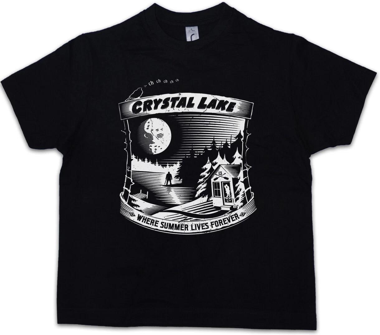 

WHERE SUMMER LIVES FOREVER Kids Boys kids boys T-Shirt The 13 Friday Jason 13th Camp 150