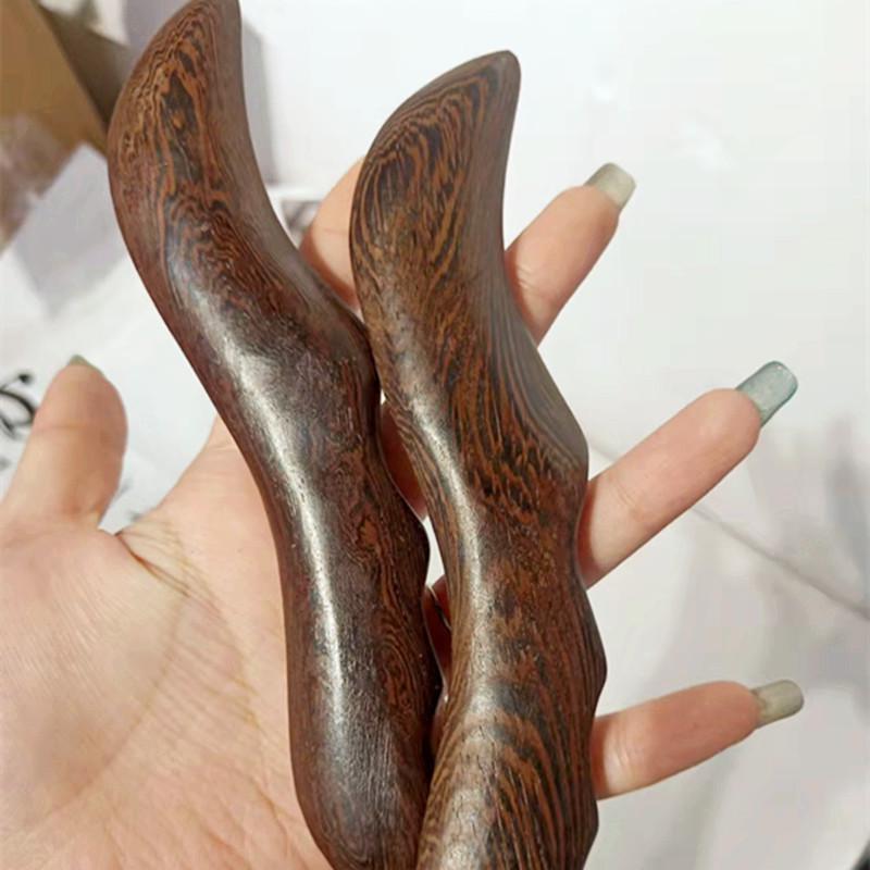 Large Sandalwood Gua Sha Board for Full Body Massage and Scraping - Multi-Purpose Purple Sandalwood Tool