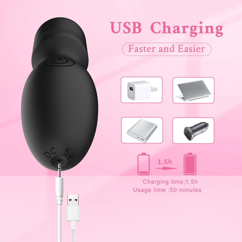 Mini AV Wand Massager Vibrator Sex Toy for Women Clit Stimulator Silicone Vibrators 10 Frequency Vibration Sex Toys Women