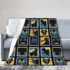 Batmans Knitted Blankets   Flannel Throw Blanket Bedding Couch Decoration Ultra-Soft Warm Bedsprea