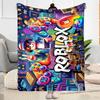 Roblox 257 Blanket Soft Warm Cozy Perfect for Office Office Chair Livingroom Four Seasons Universal Warmthful Decor Gift for Travel Home Birthdays