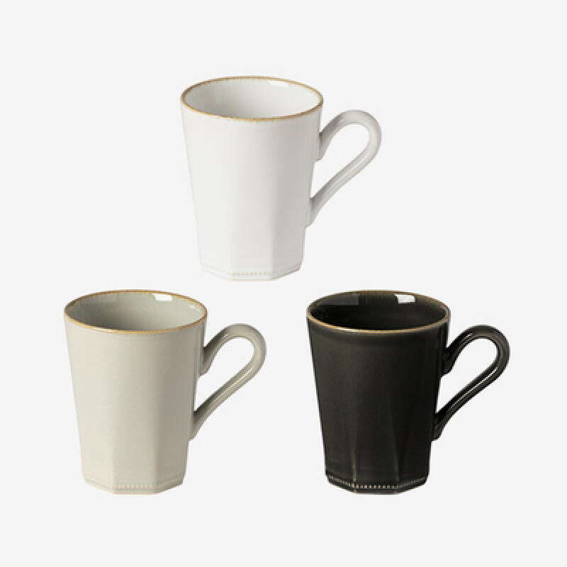 

[costa nova] Luzia New 340ml Mug dark gray