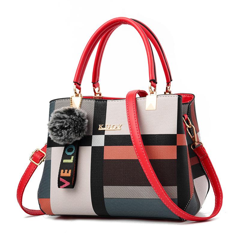 Damentasche Sommer Neue Mode Große Tasche Einfache Große Kapazität Handheld Ein Schulter Crossbody Tasche