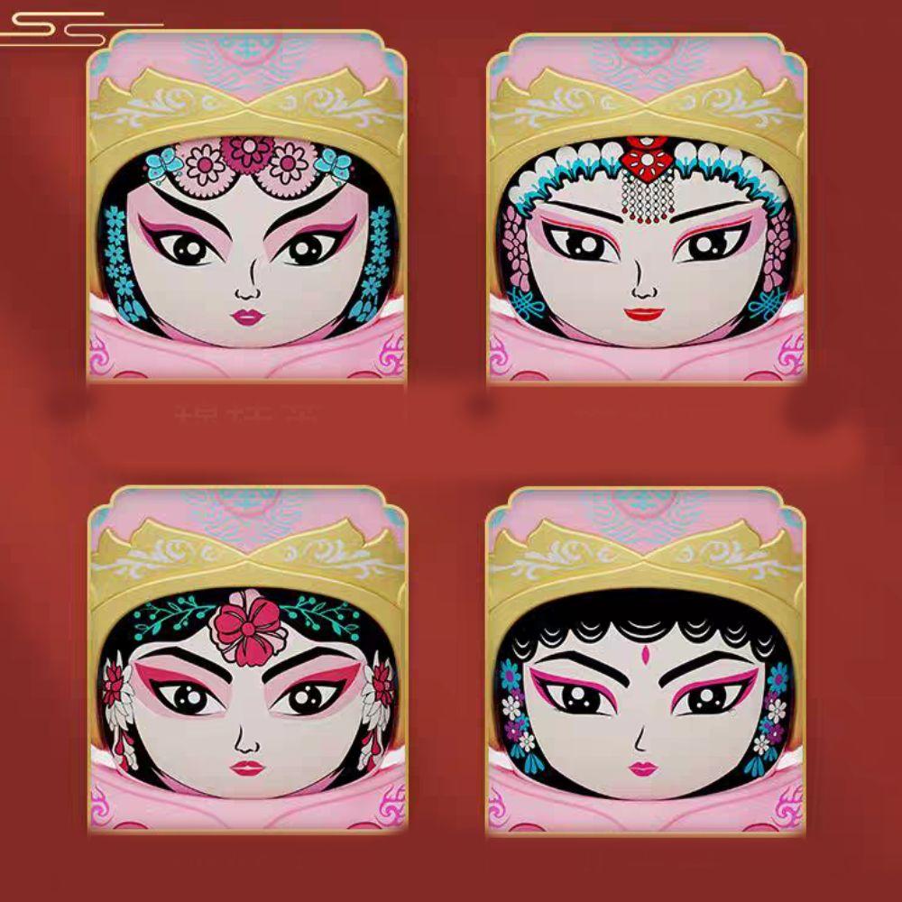 PVC Sichuan Face Change Doll Chinese Characteristics Face Changing Figurine  Kids Playing Supplies