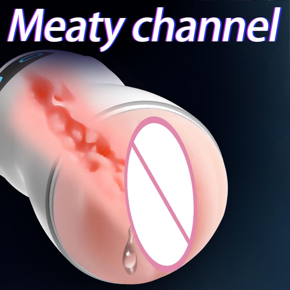 Manual Masturbator Blowjob Cup Male Real Vagina Pocket Pussy Machine Oral Penis Masturbation Massgaer Adult Sex Toy for Men 18+