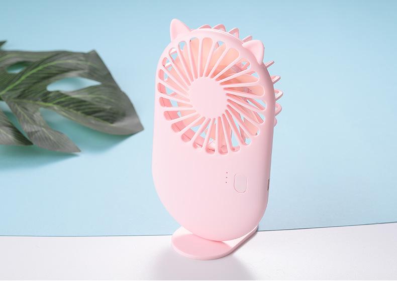 Portable Mini Handheld Fan with Stand and USB Charging