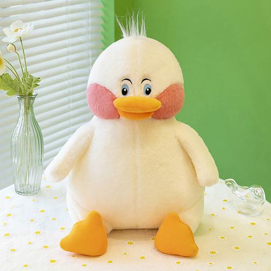 Lindo Peluche de Pato Grande Suave Animal de Peluche para Abrazar Reconfortante Almohada para Dormir Regalo para Niños y Adultos
