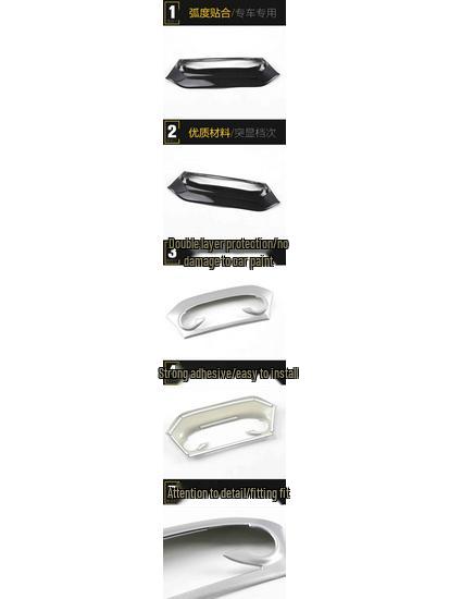 CS55 Air Conditioning Switch and Vent Decor Frame and Sequin Car Accessories