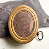 Brass pocket compass vintage style compass hand compass sundial steampunk