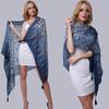 Eșarfă Pashmina Femei șal lung imprimat Sexy Beach Cover Up Femei bleumarin eșarfe imprimate