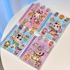 Labu Wiring Circle Cartoon Account Sticker Book Notebook Diary Stationery