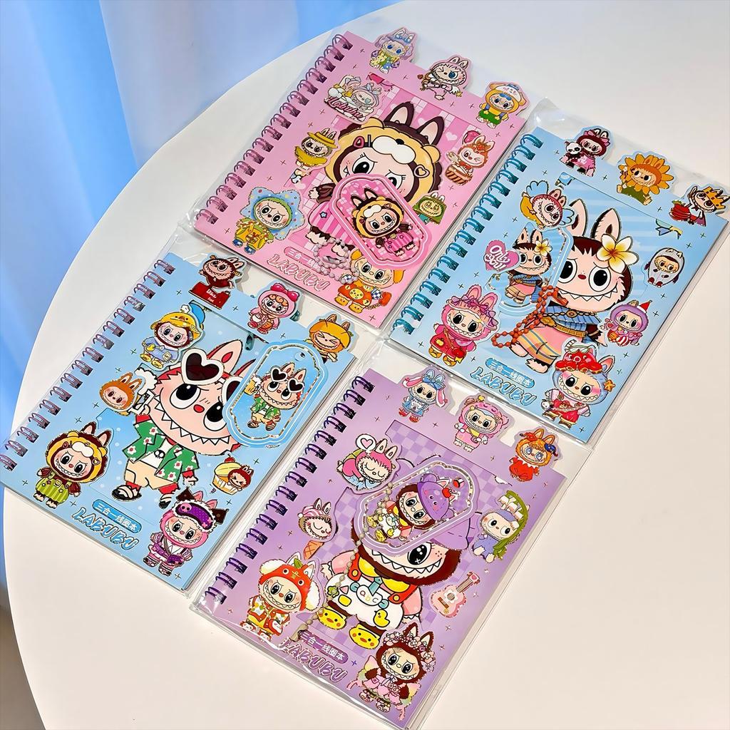 Labu Wiring Circle Cartoon Account Sticker Book Notebook Diary Stationery