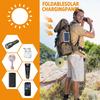 [1/2/4PCS] 2W Solar Panel With USB IP65 Waterproof Outdoor Hiking And Camping Portable Battery Mobile Phone Charging Bank Charging Panel 5V