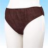 Disposable / 50 Count [Paper Pants] Paper Shorts Free (formerly Paper Shorts M) Brown (for Beauty Salons and Massage Parlors / Also for Travel, Hospit