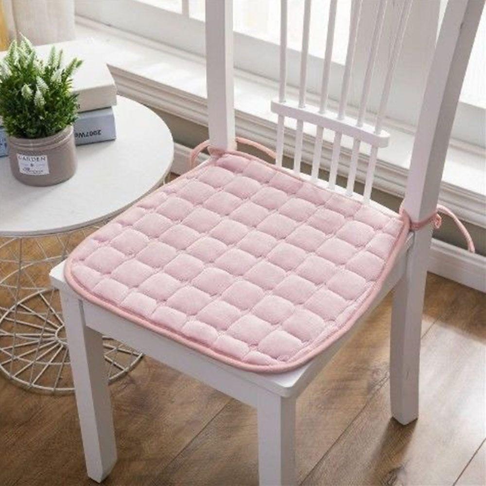 45x45cm Dining Chair Pad Soft Padding Tie On Cushion New Chair Seat Cushion Kitchen Chairs