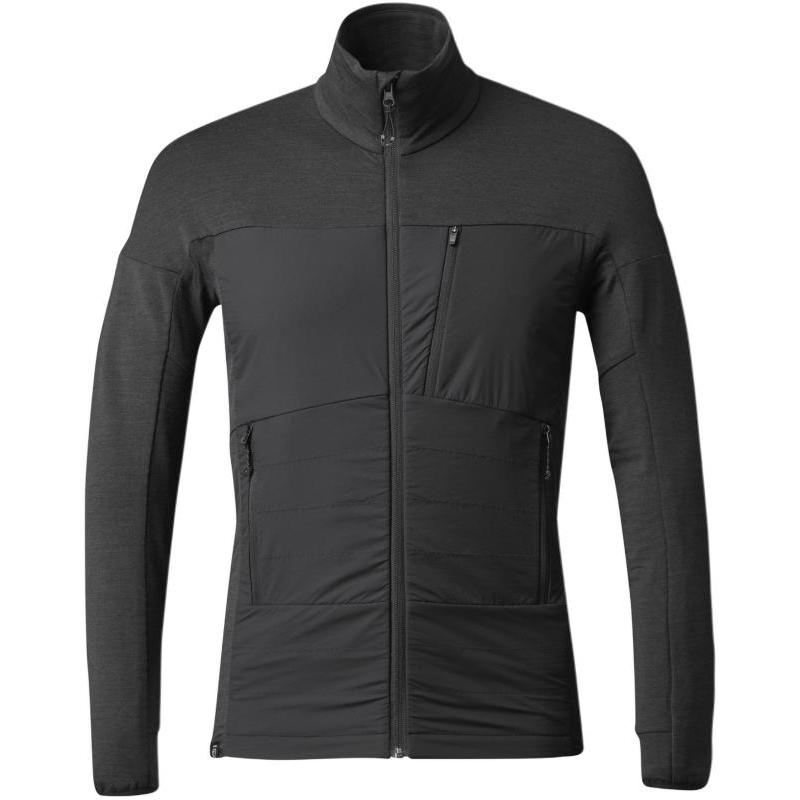 

DECATHLON MT900 Спортивная дышащая куртка с воротником-стойкой для активного отдыха, мужская, черная S чёрный