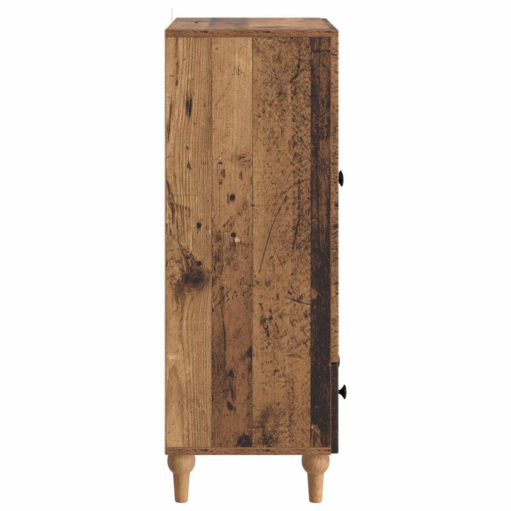 Sideboard Reclaimed Wood 66 x 34.5 x 95 cm Engineered Wood